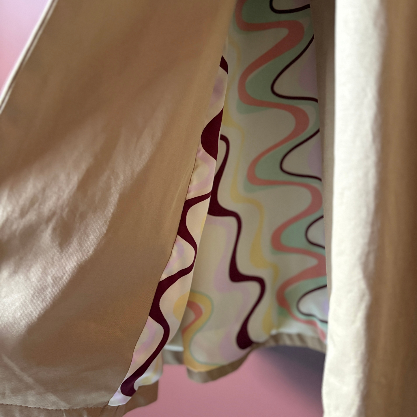 Resume Copenhagen Beige Double Breasted Trench Coat