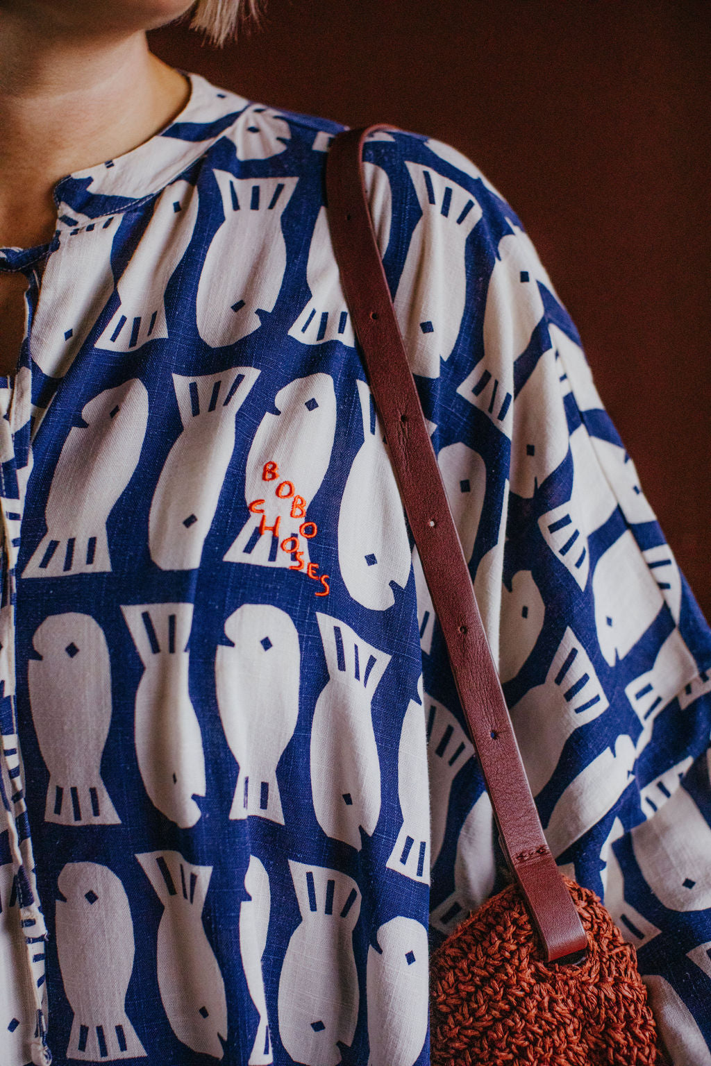 Bobo Choses Navy Lucky Fish Tunic