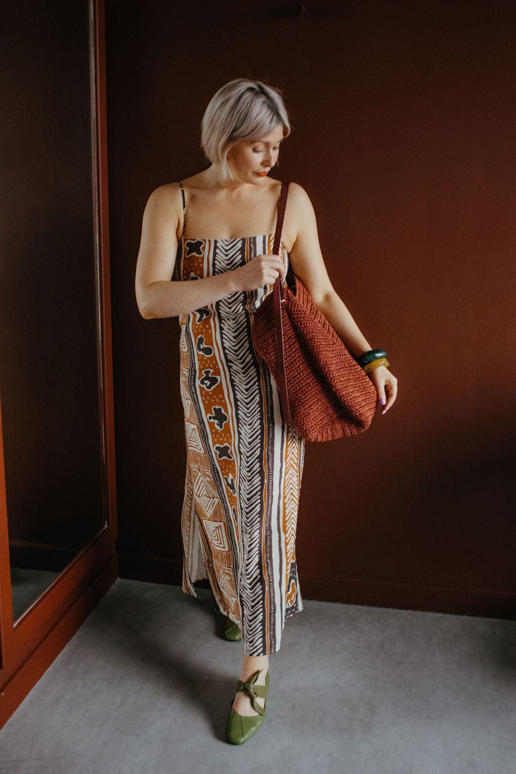 Rejina Pyo Native Print Dress 1
