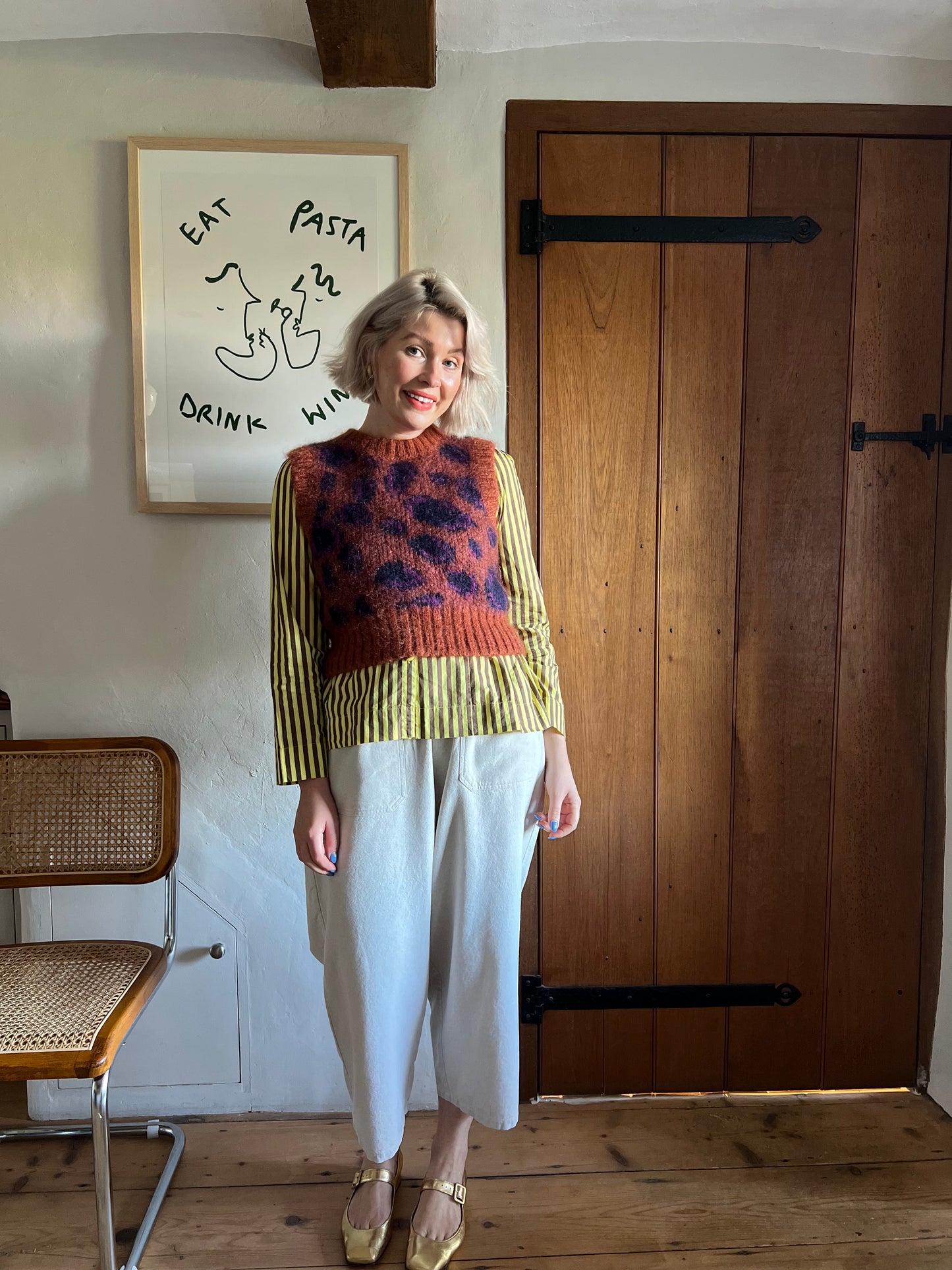 Sideline Off-White Billy Trousers worn on model