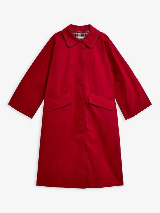 Barbour Red Lizzy Showerproof Mac