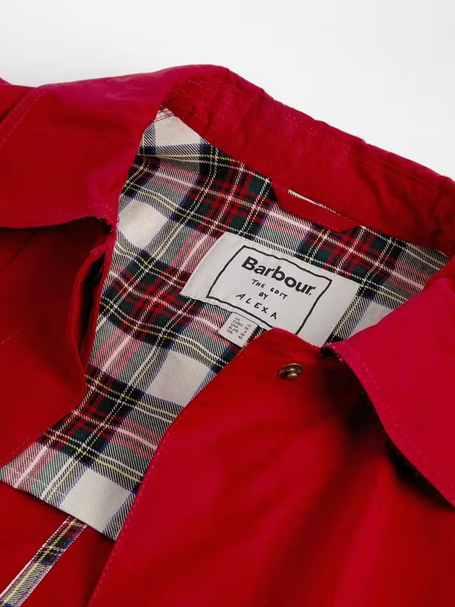 Barbour Red Lizzy Showerproof Mac