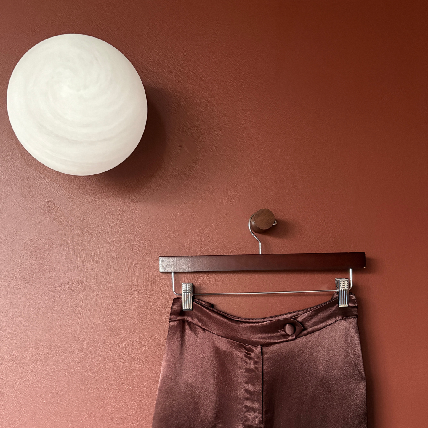 Kitri Chocolate Satin Pyjama Co-Ord