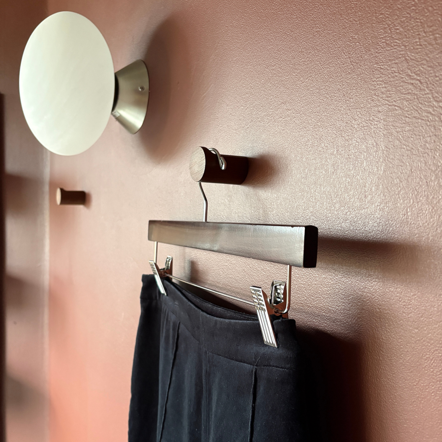 KITRI Black Velvet Bow Trousers