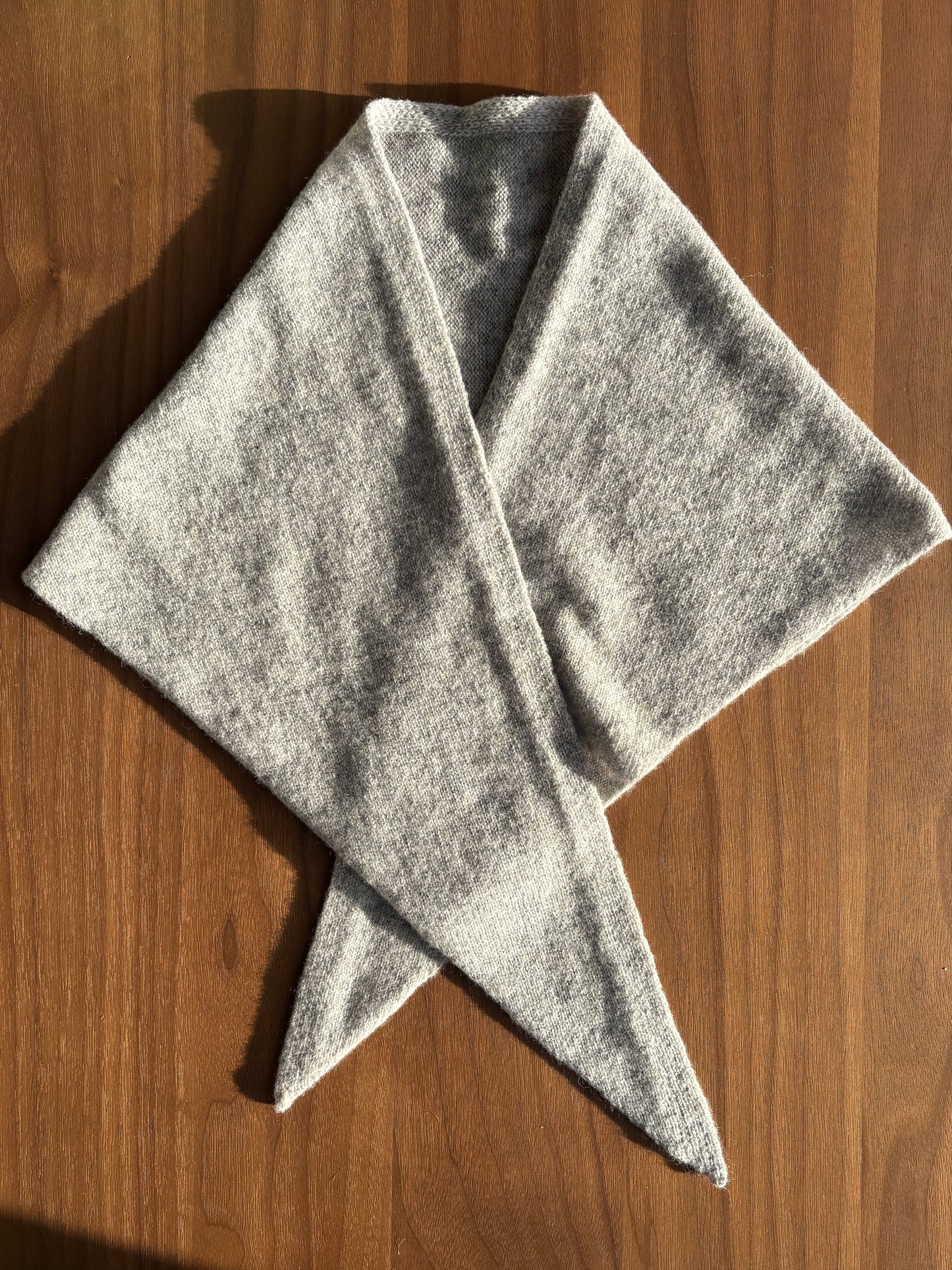 Pure Wool Triangle Scraf