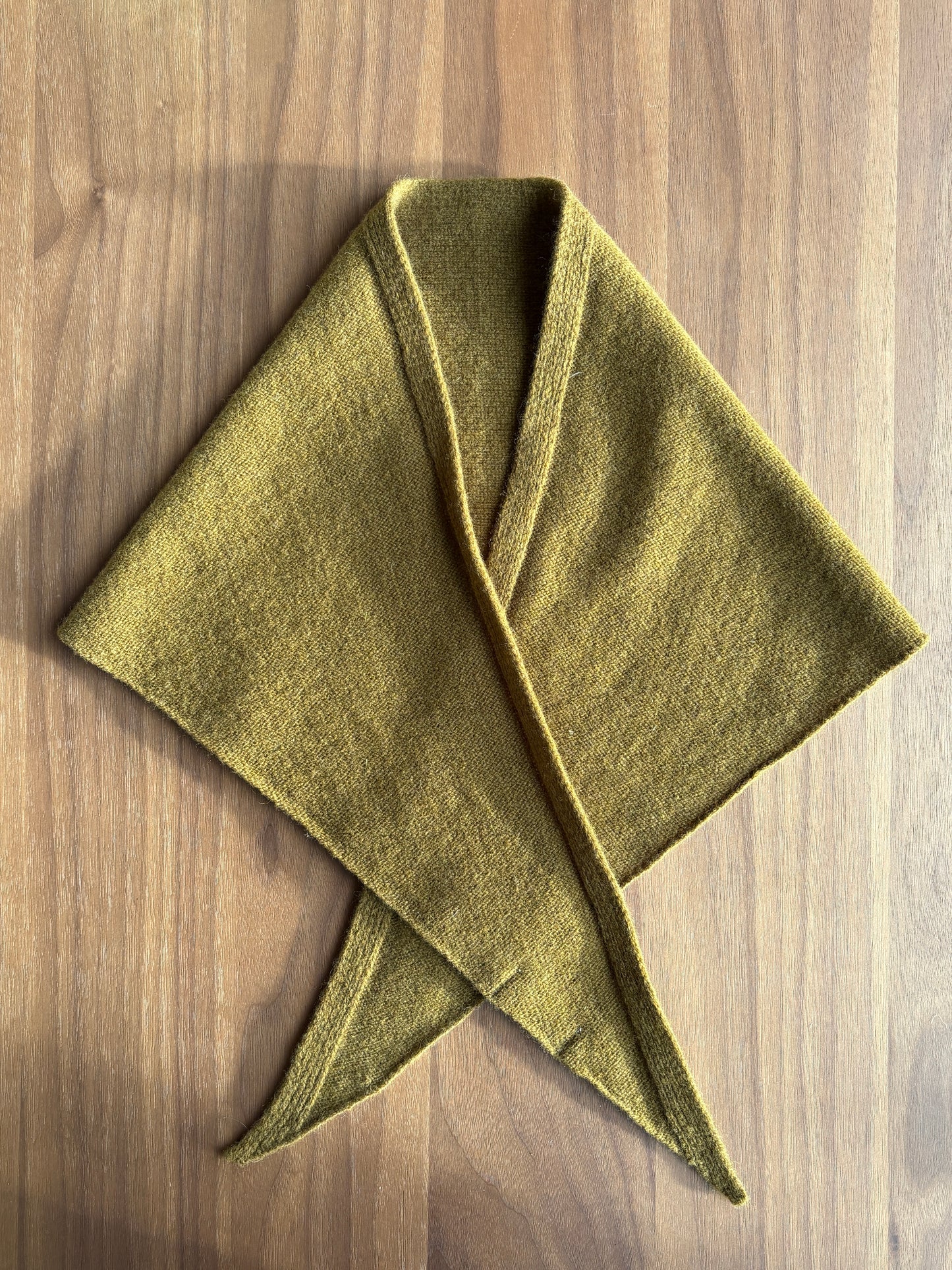Pure Wool Triangle Scraf