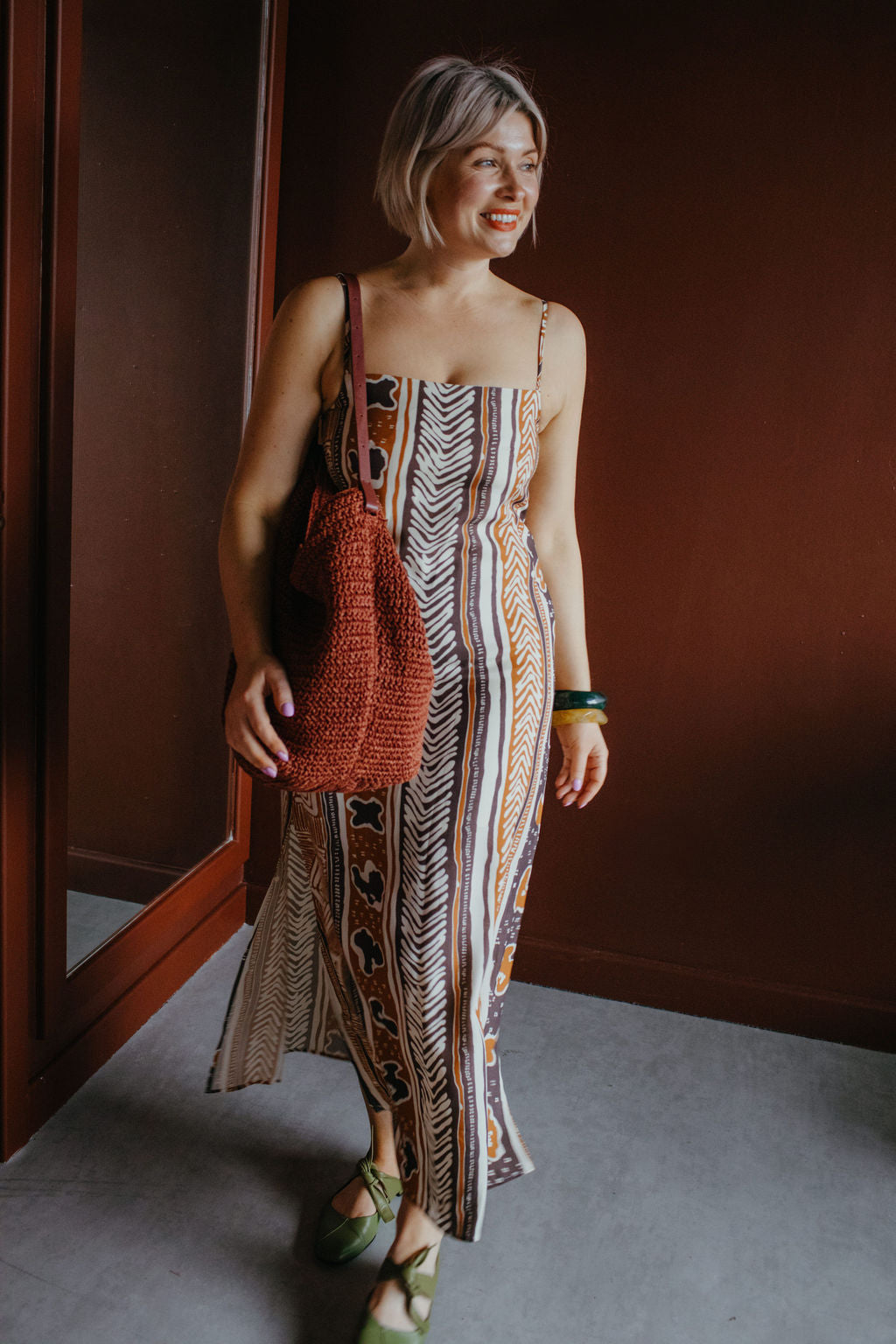 Rejina Pyo Native Print Dress