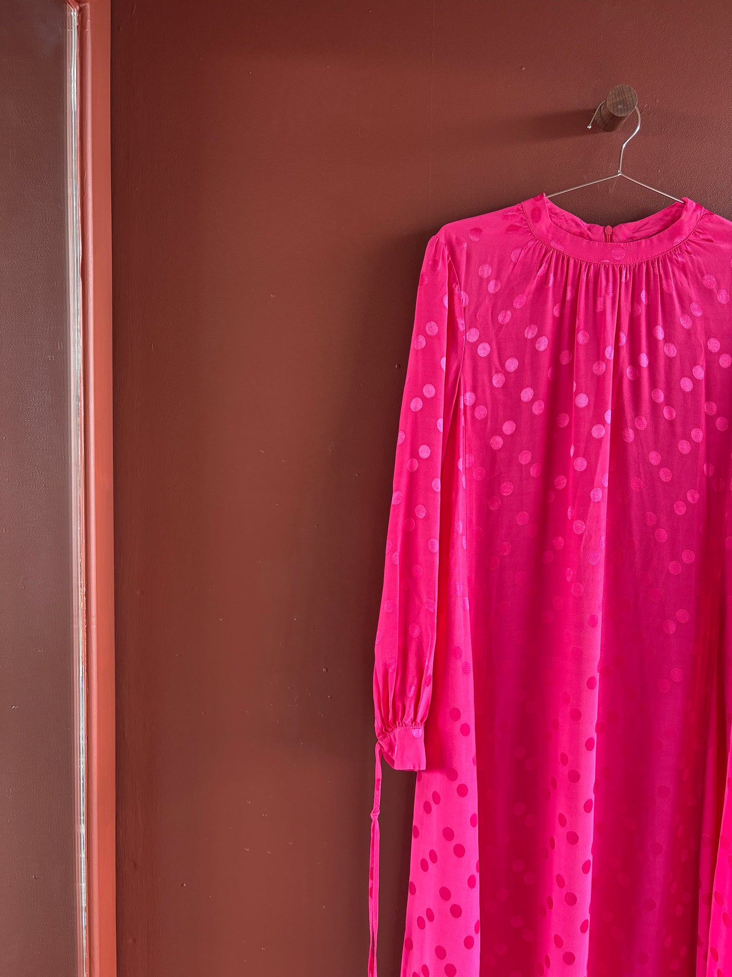 Resume Copenhagen Cerise Pink Spotty Dress