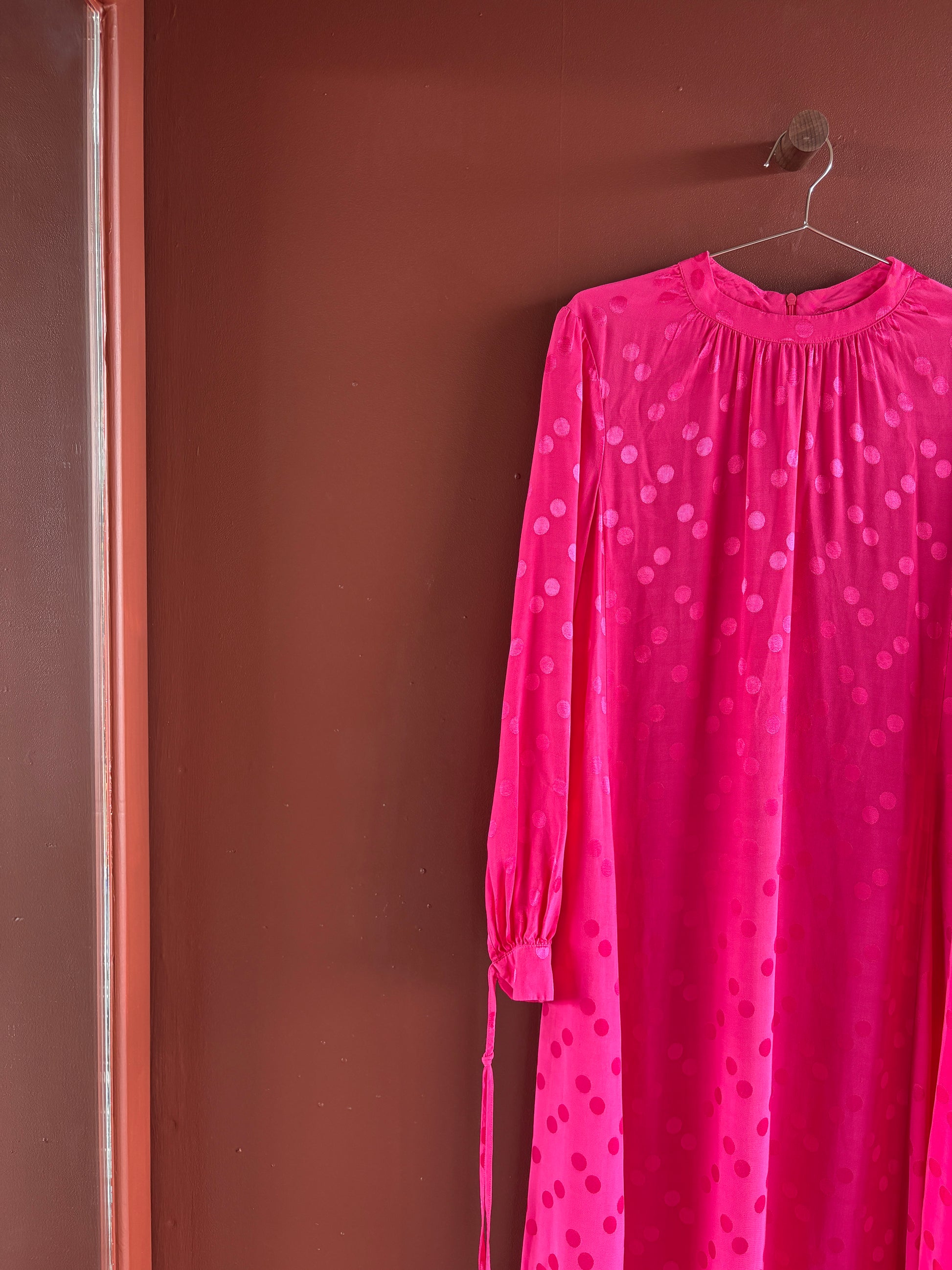 Resume Copenhagen Cerise Pink Spotty Dress