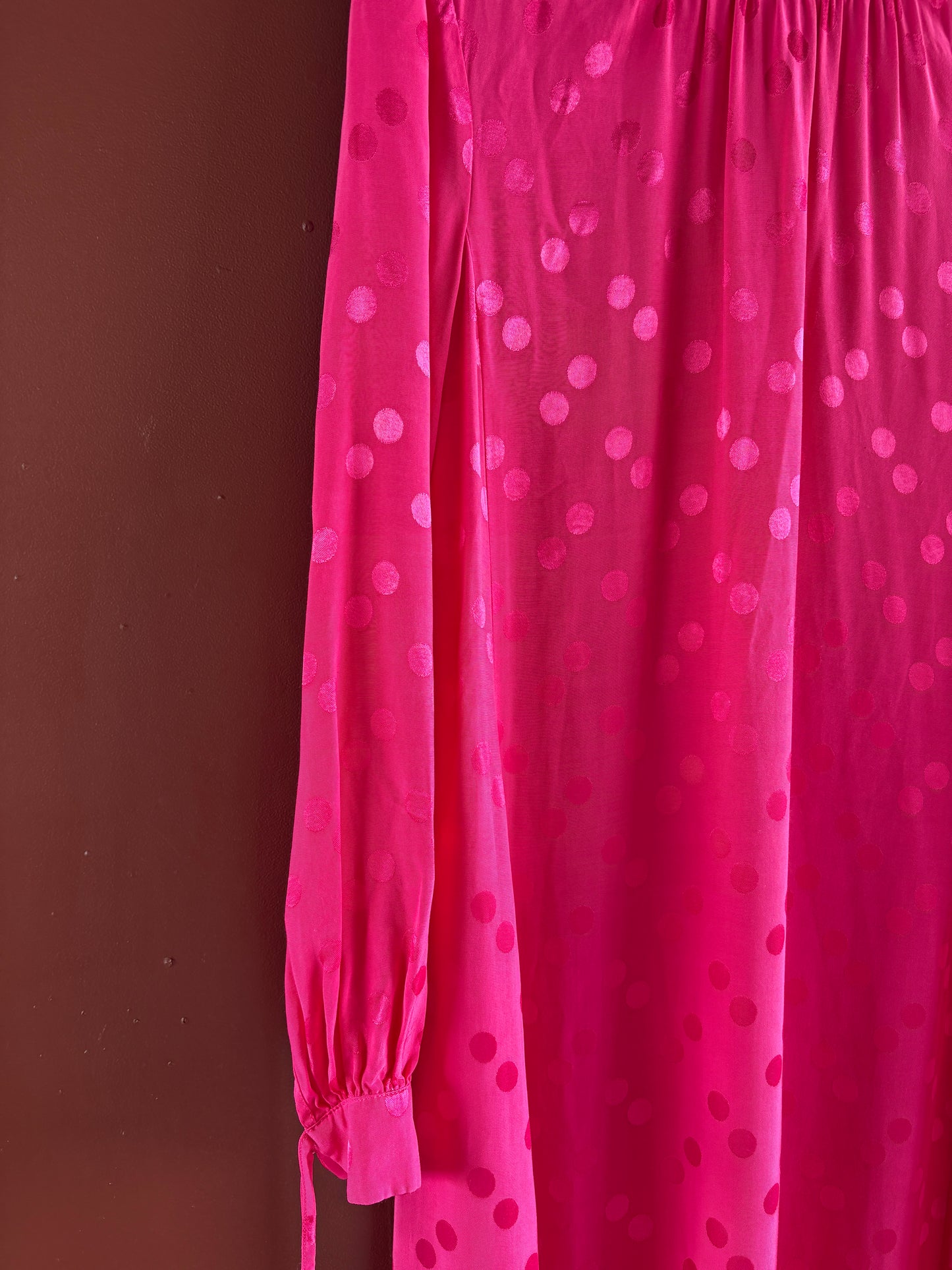 Resume Copenhagen Cerise Pink Spotty Dress