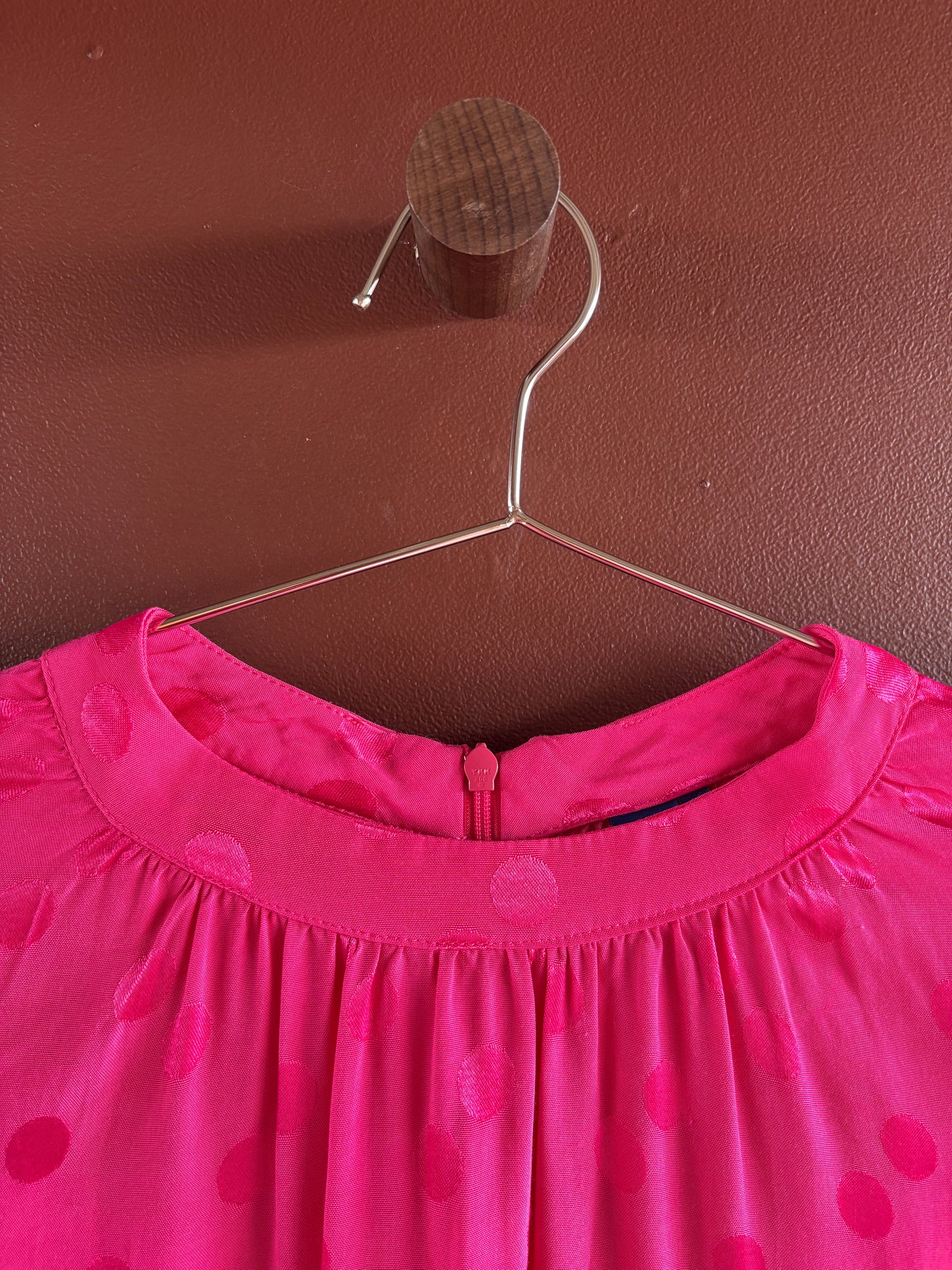 Resume Copenhagen Cerise Pink Spotty Dress