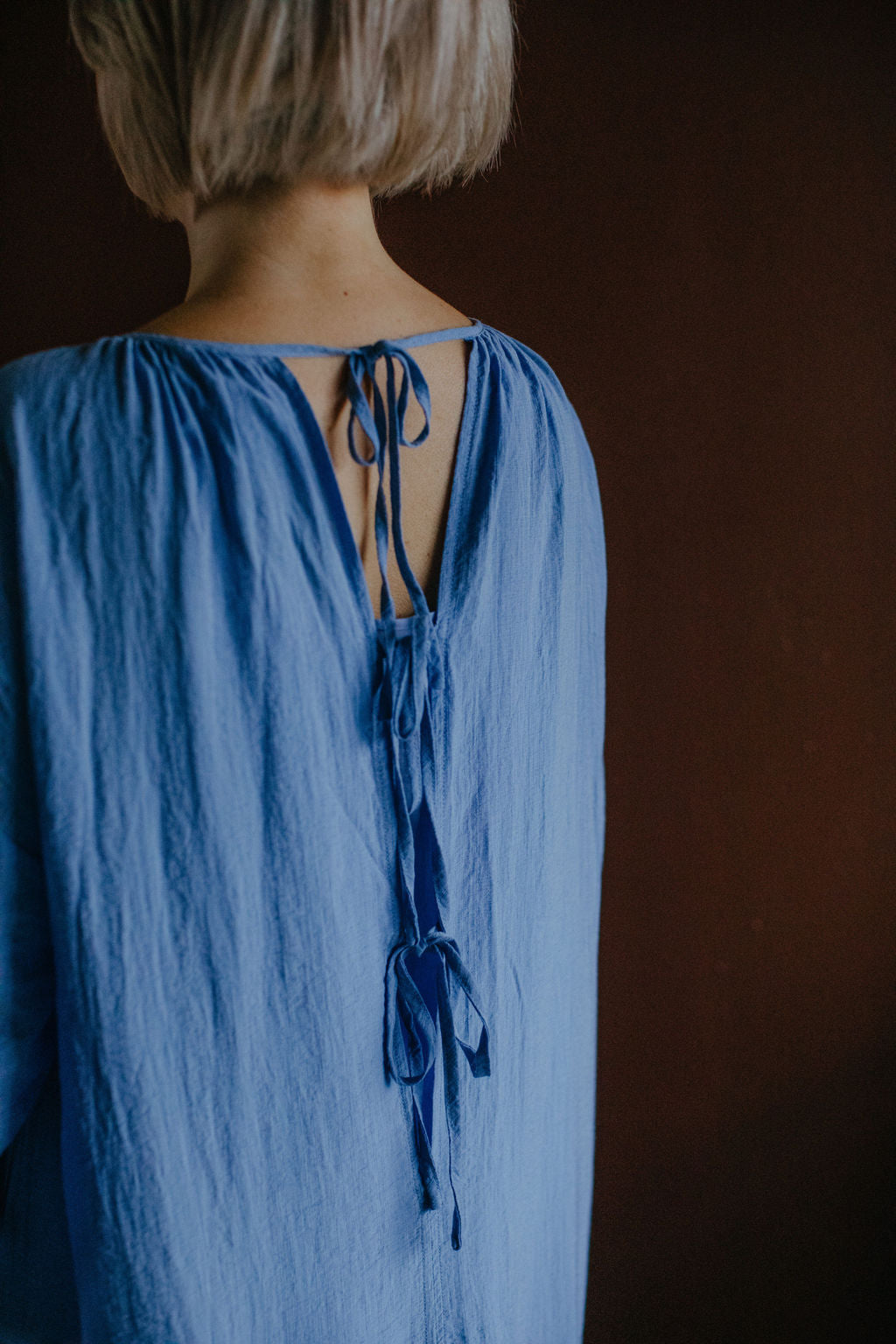 Resume Copenhagen Powder Blue Frill Maxi Dress